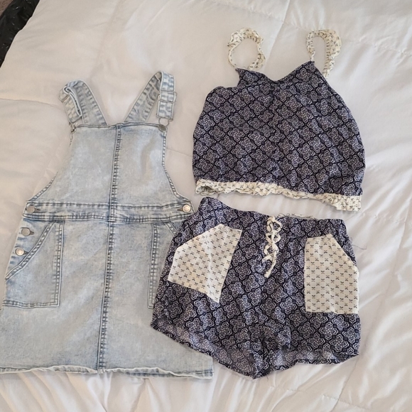 Epic Threads Other - BUNDLE OF GIRLS JEANS DRESS/SHORT
